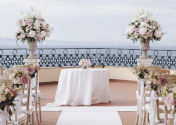 Get married in Sorrento on a panoramic terrace with sea views